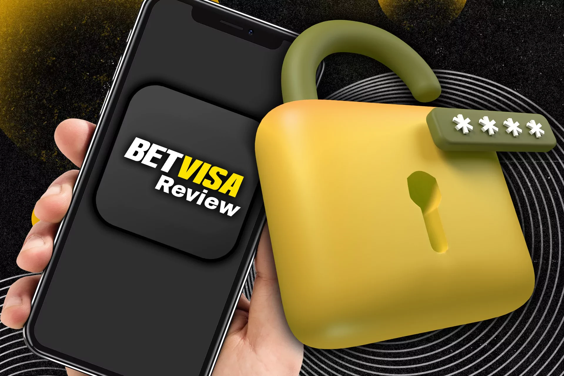 BetVisa app is totally secure and proveds protection for your data.