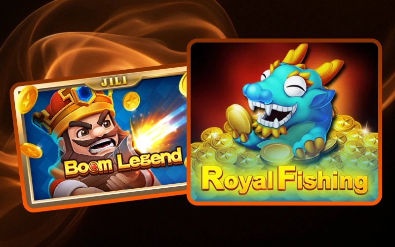 Be lucky in the Fishing Games section on the BetVisa website.