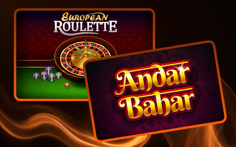 Table Games are available at BetVisa casino.