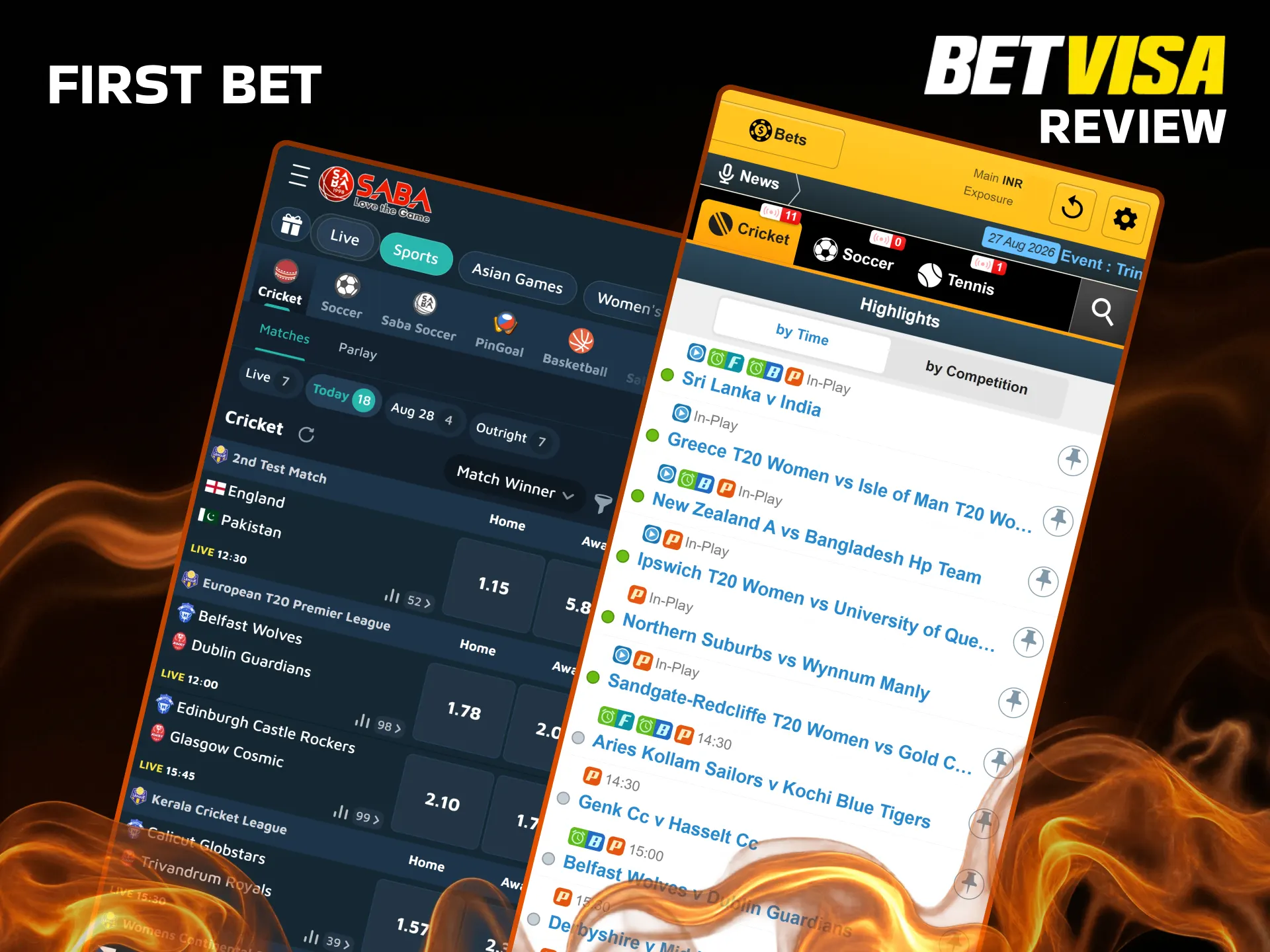 Check out how to place a bet in the BetVisa app.