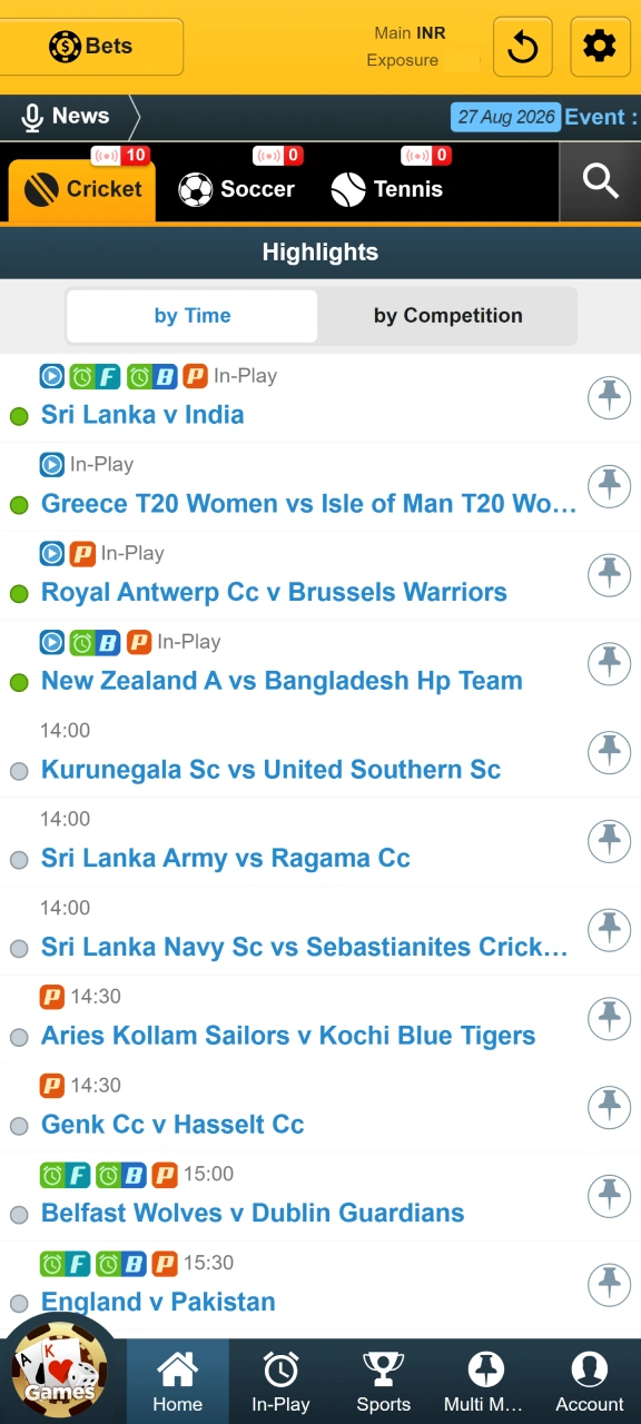 Enjoy sports betting in the official BetVisa app.